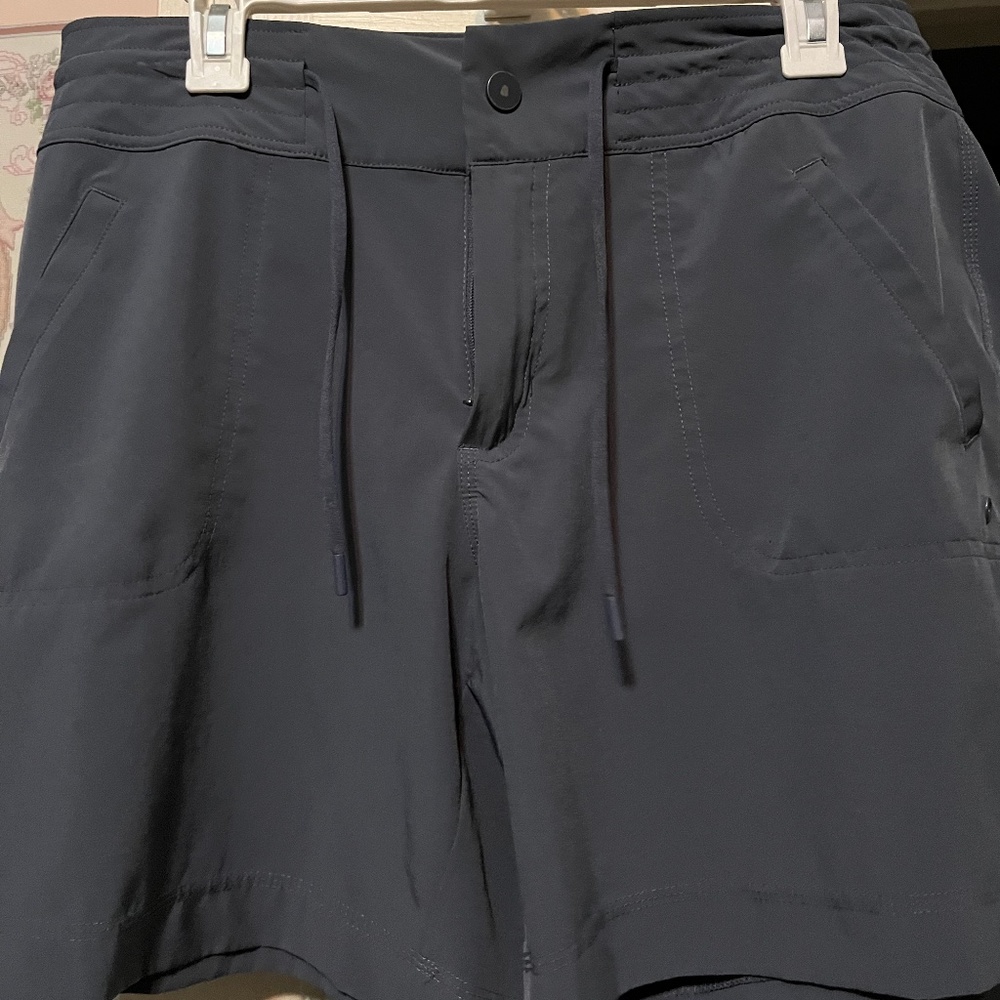 Charcoal grey athletic shorts-Size Large